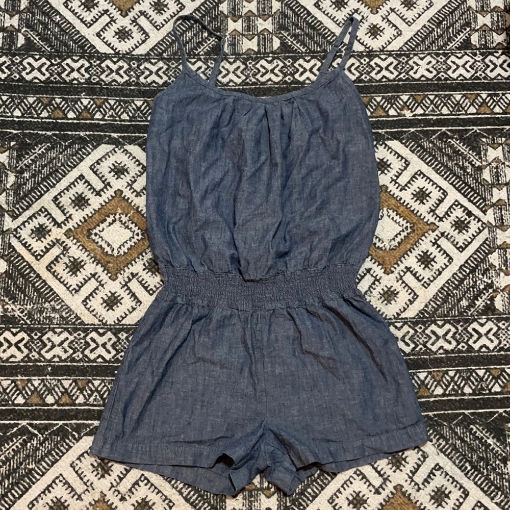Dc apparel division denim romper women’s medium